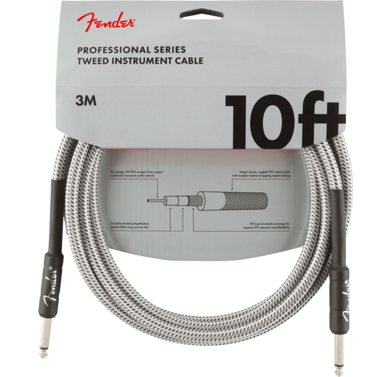 Fender Professional Series 3M Instrument Cable
