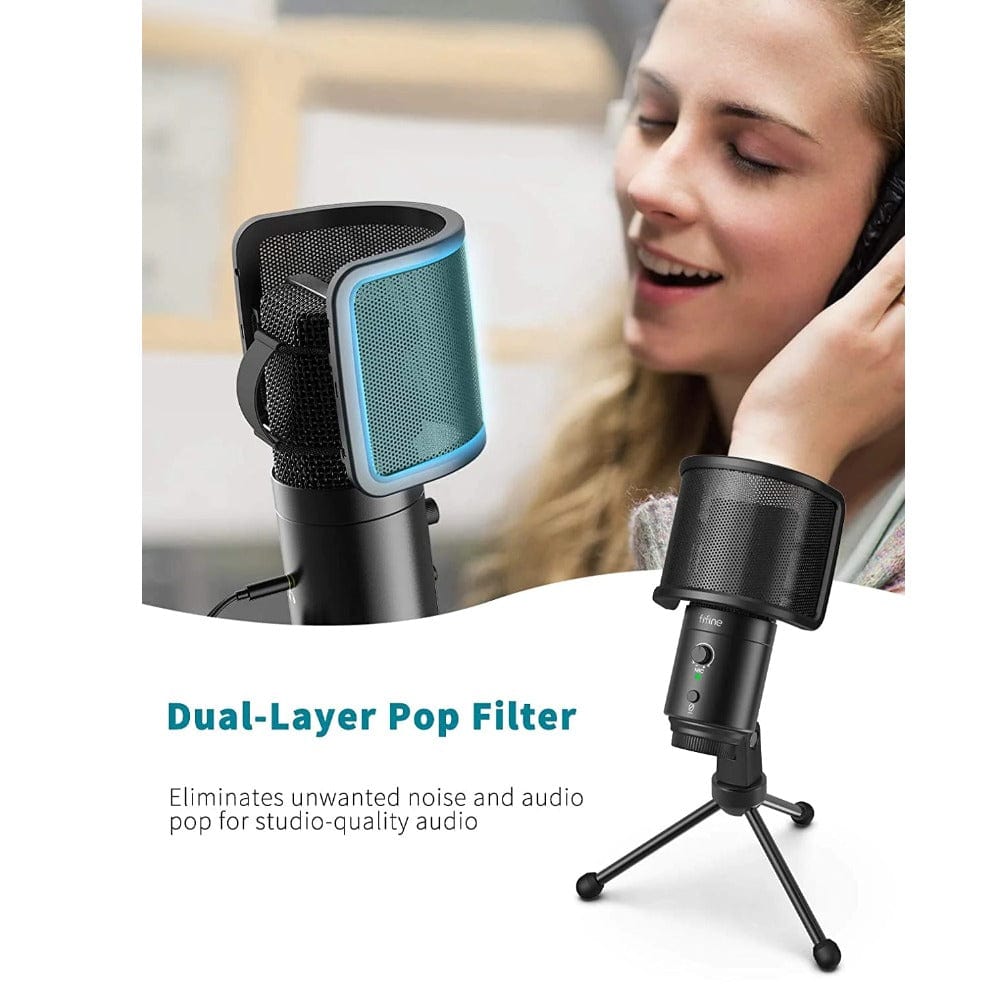 Fifine K683A USB-C Plug Desktop Condenser Microphone