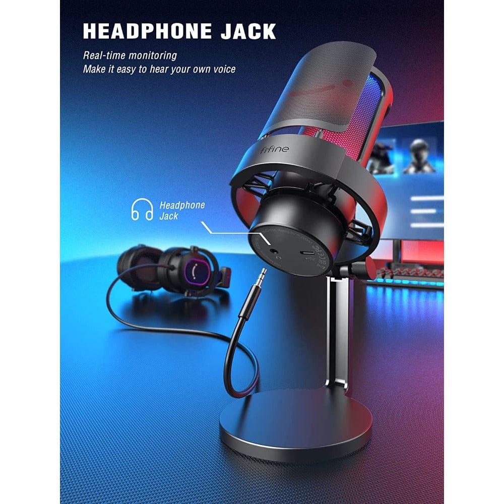 Fifine A8 Ampligame USB Gaming Microphone