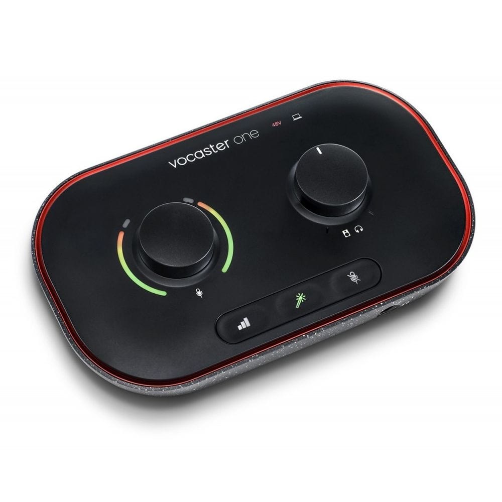 Focusrite Vocaster One USB-C Podcasting Audio Interface