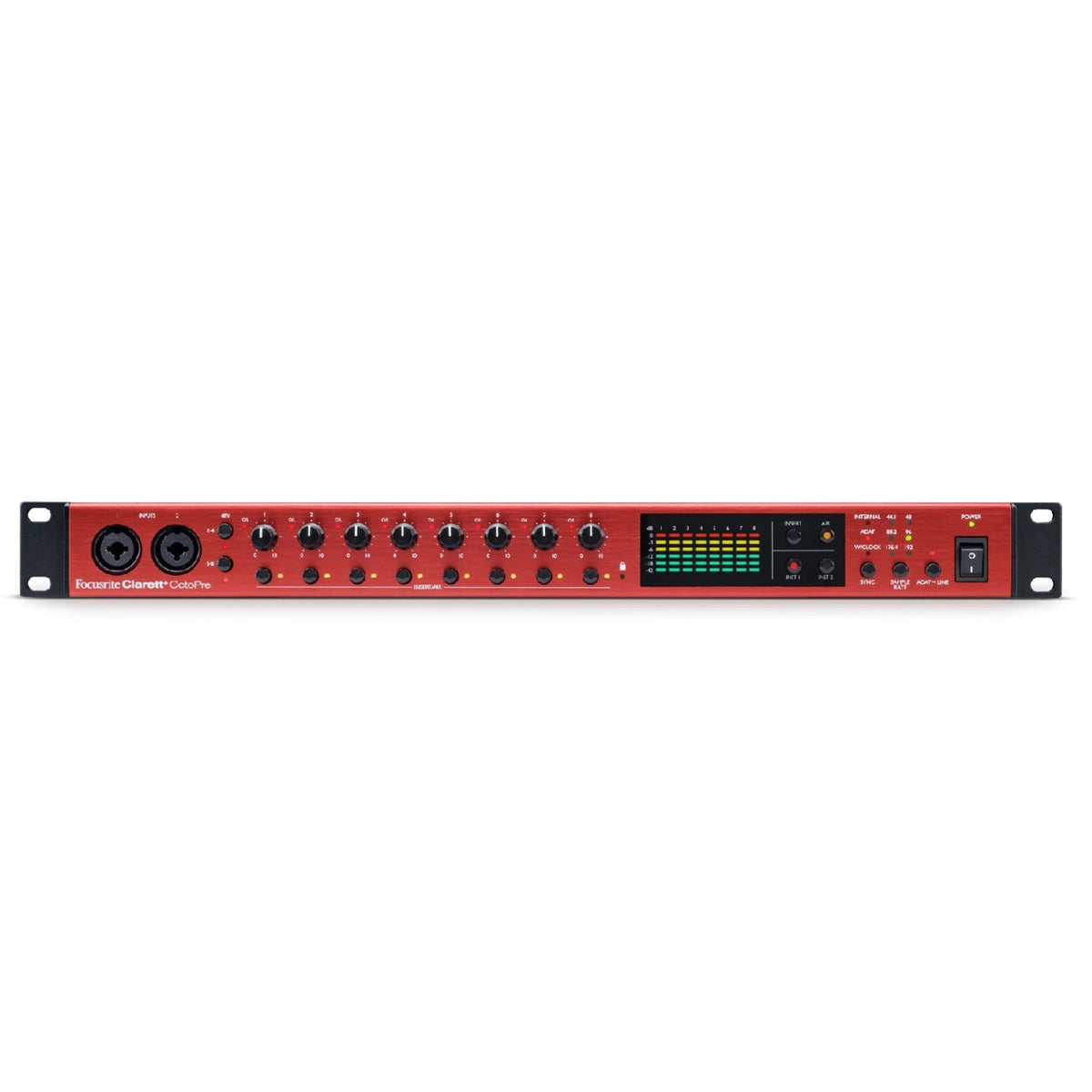 Focusrite Clarett Plus Octopre 8-in 8-out Adat Preamp