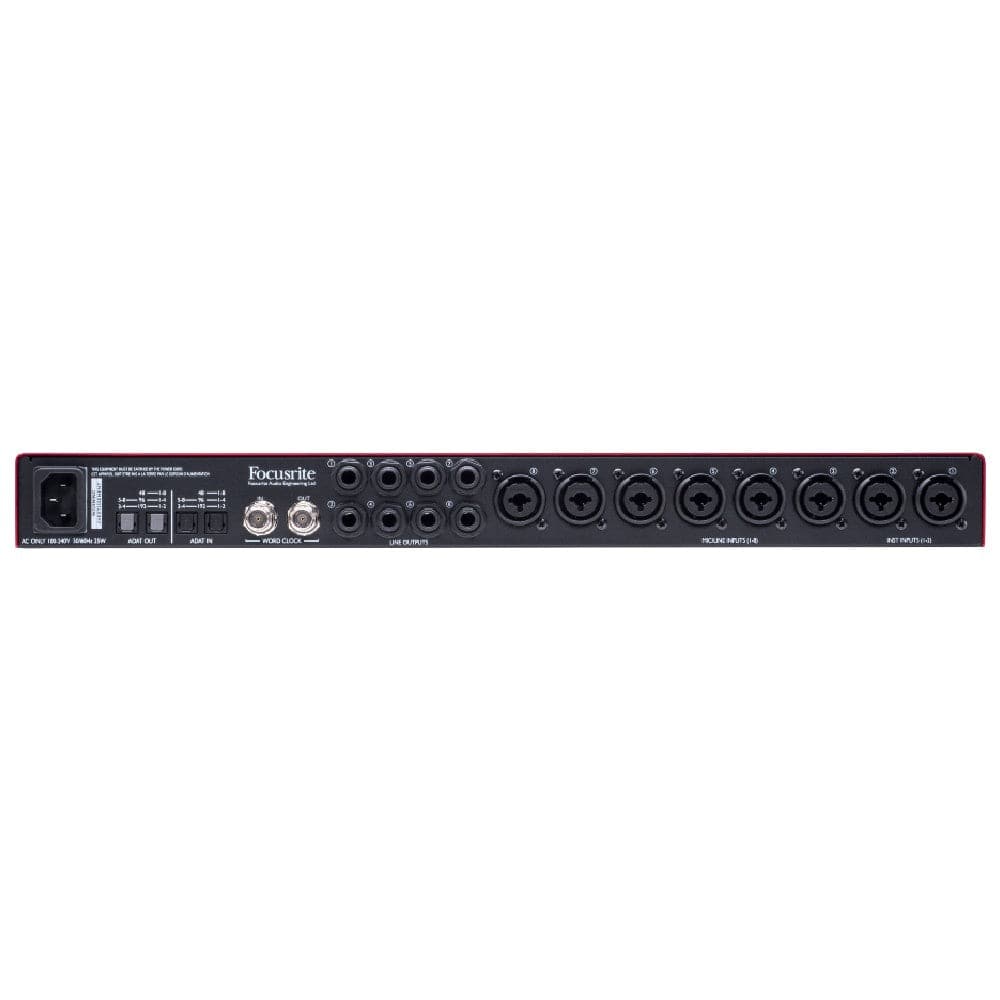 Focusrite Scarlett Octapre Dynamic Eight-Channel Microphone Preamp with ADAT Outputs