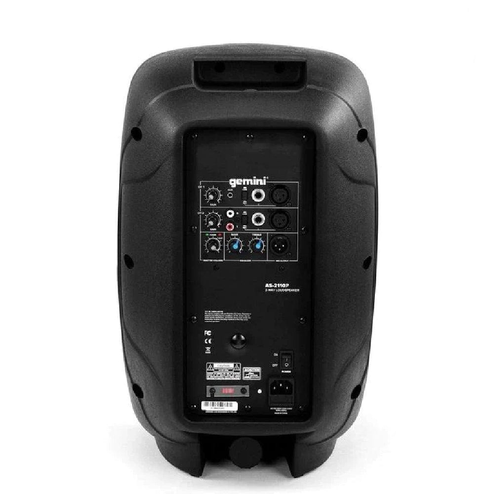 Gemini AS-2112P 1500 Watt Active 12” Loudspeaker