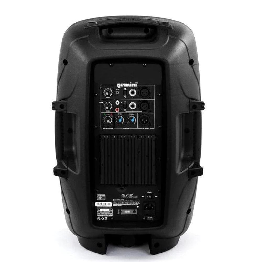 Gemini AS-2112P 1500 Watt Active 12” Loudspeaker