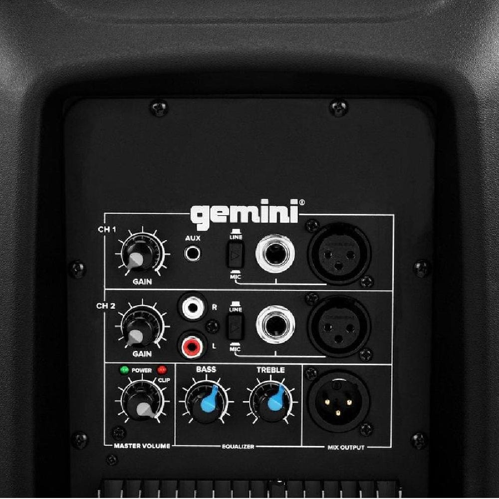 Gemini AS-2112P 1500 Watt Active 12” Loudspeaker