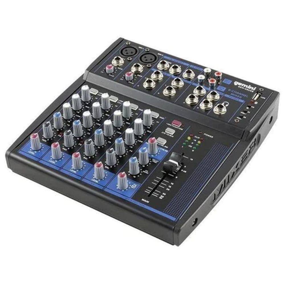 Gemini MXR 01 BT 2-Channel Professional DJ Mixer With Bluetooth Input