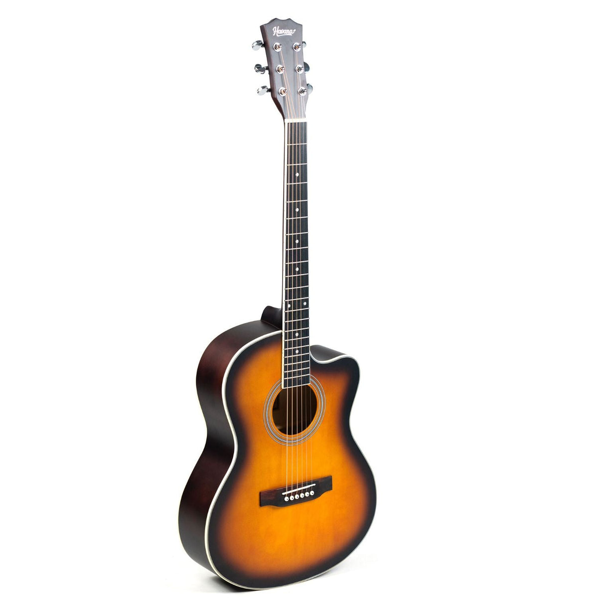 Havana 39" Cutaway 6 String Acoustic Guitar