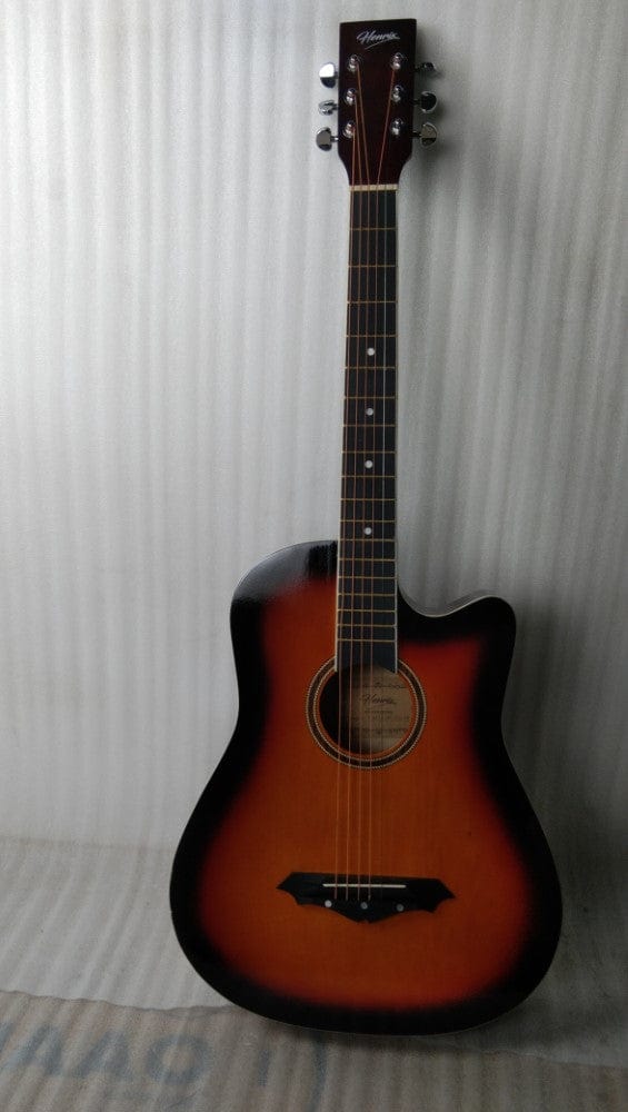 Henrix 38C Cutaway Acoustic Guitar - Open Box B Stock