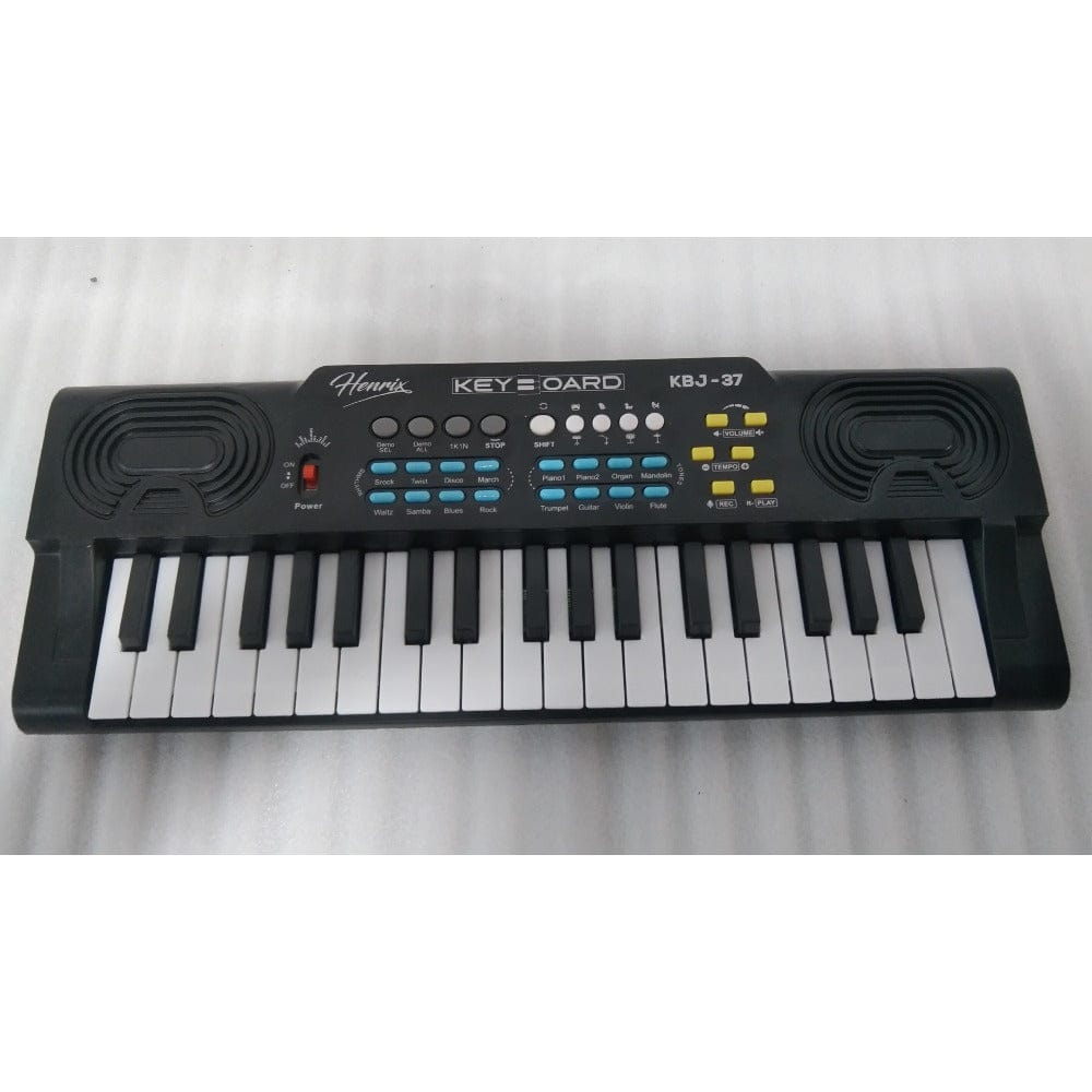 Henrix KBJ-37 37 Key Junior Keyboard with Microphone - Open Box B Stock