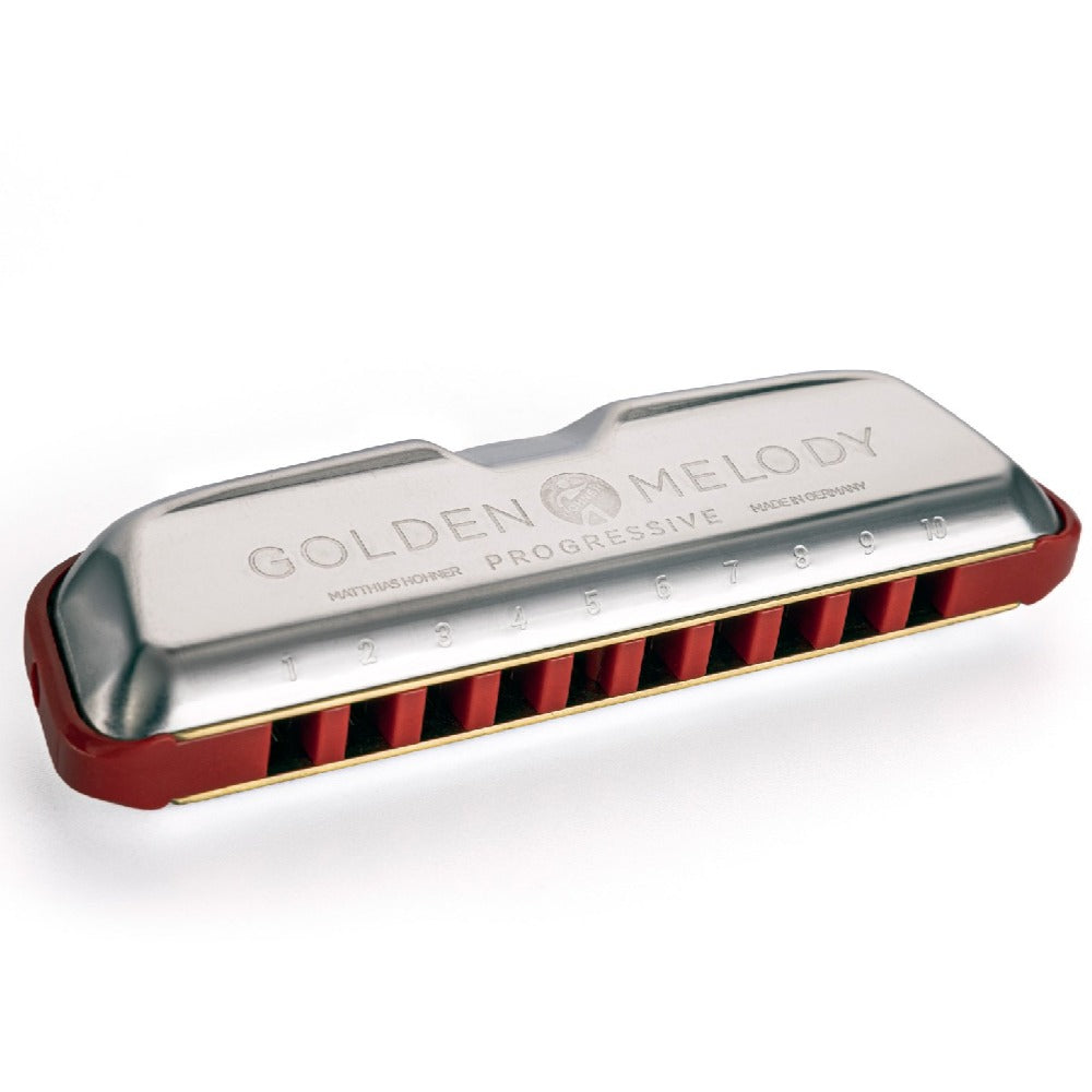 Hohner M54403X Key D Major Golden Melody Harmonica
