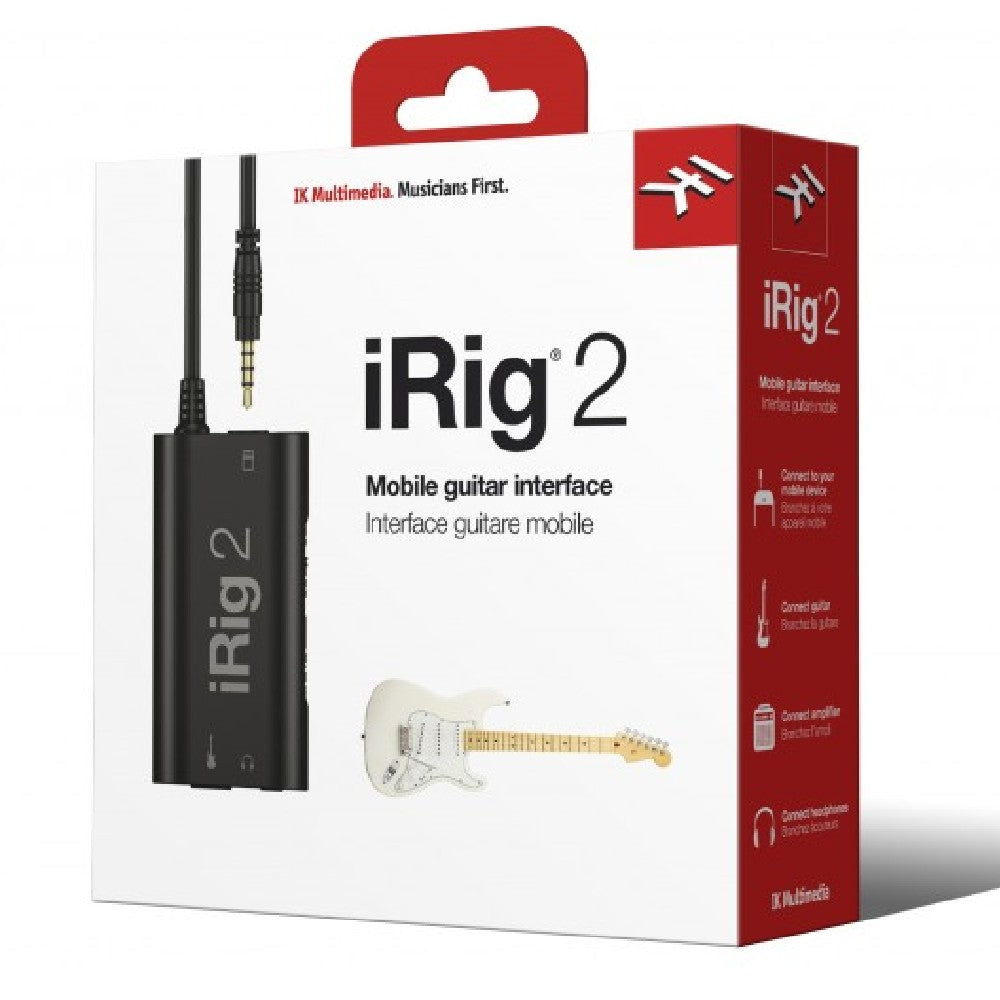 IK Multimedia iRig 2 Audio Interface - Open Box