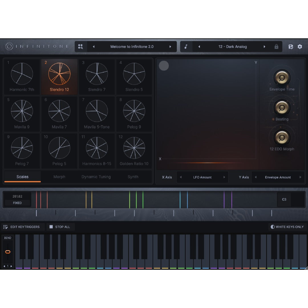 Infinitone 2 Dynamic Micro Tuning Instrument – Professional Audio Software & Plugin