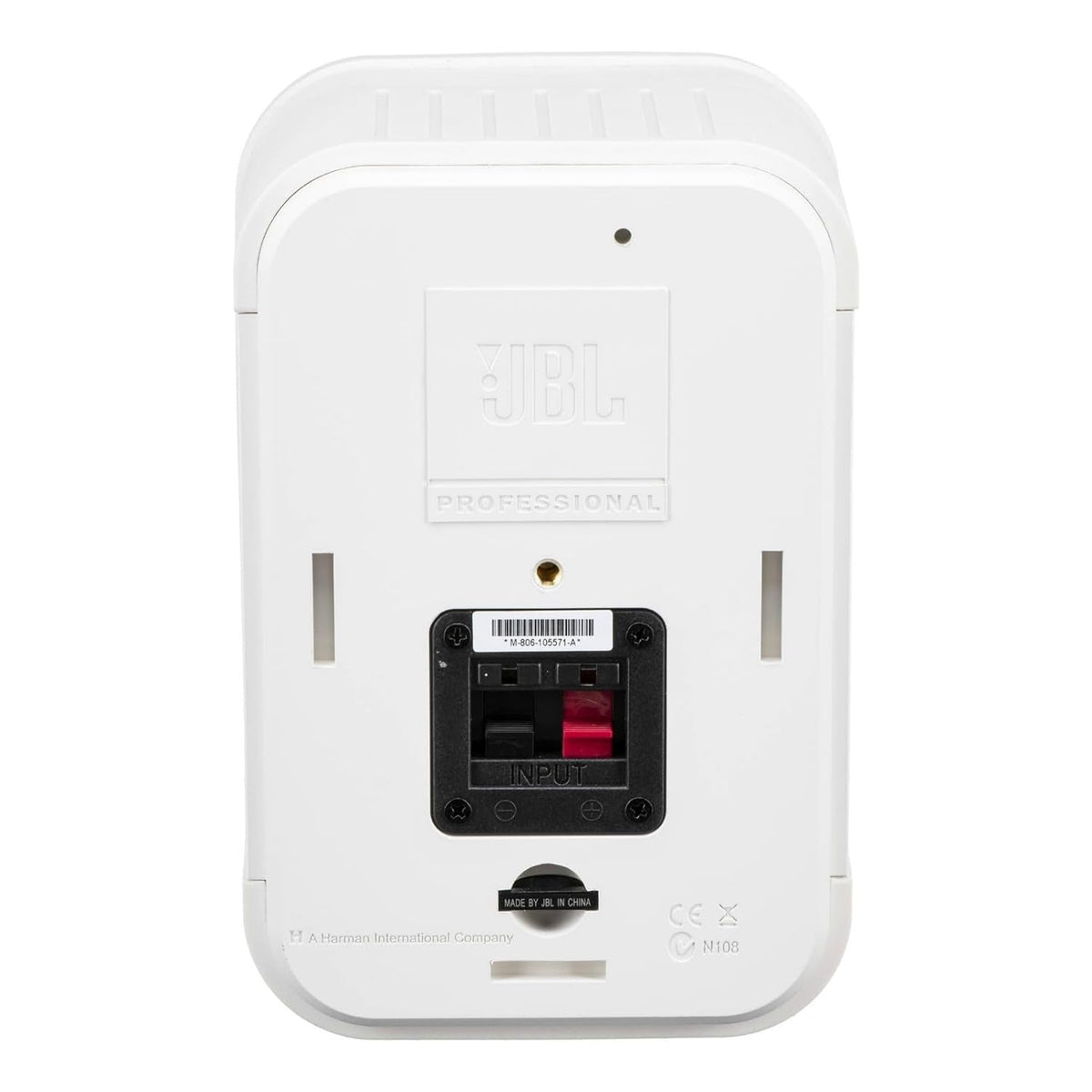 JBL C1PRO Control 1 Pro 150 Watts 2-Way Compact Loudspeaker - Single - White