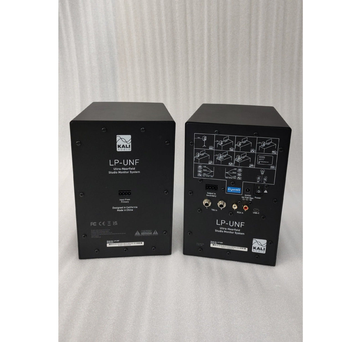 Kali Audio LP-UNF 4.5" Ultra Nearfield Powered Studio Monitors - Pair - Open Box