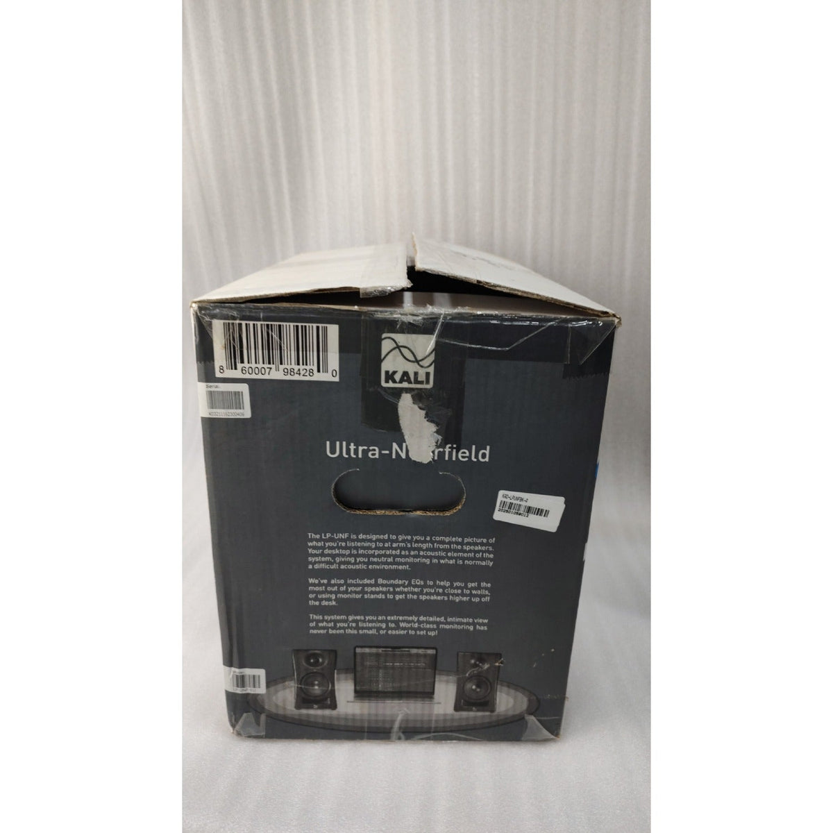 Kali Audio LP-UNF 4.5" Ultra Nearfield Powered Studio Monitors - Pair - Open Box