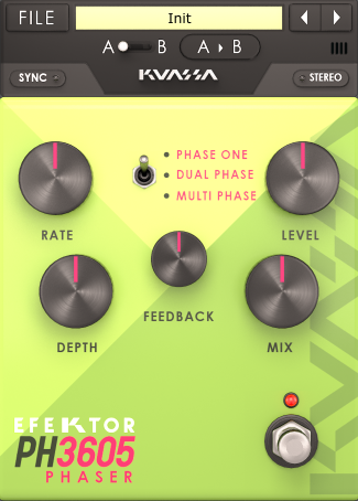 Kuassa Efektor PH3605 Phaser – Professional Audio Software & Plugin