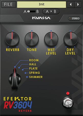 Kuassa Efektor RV3604 Reverb – Professional Audio Software & Plugin