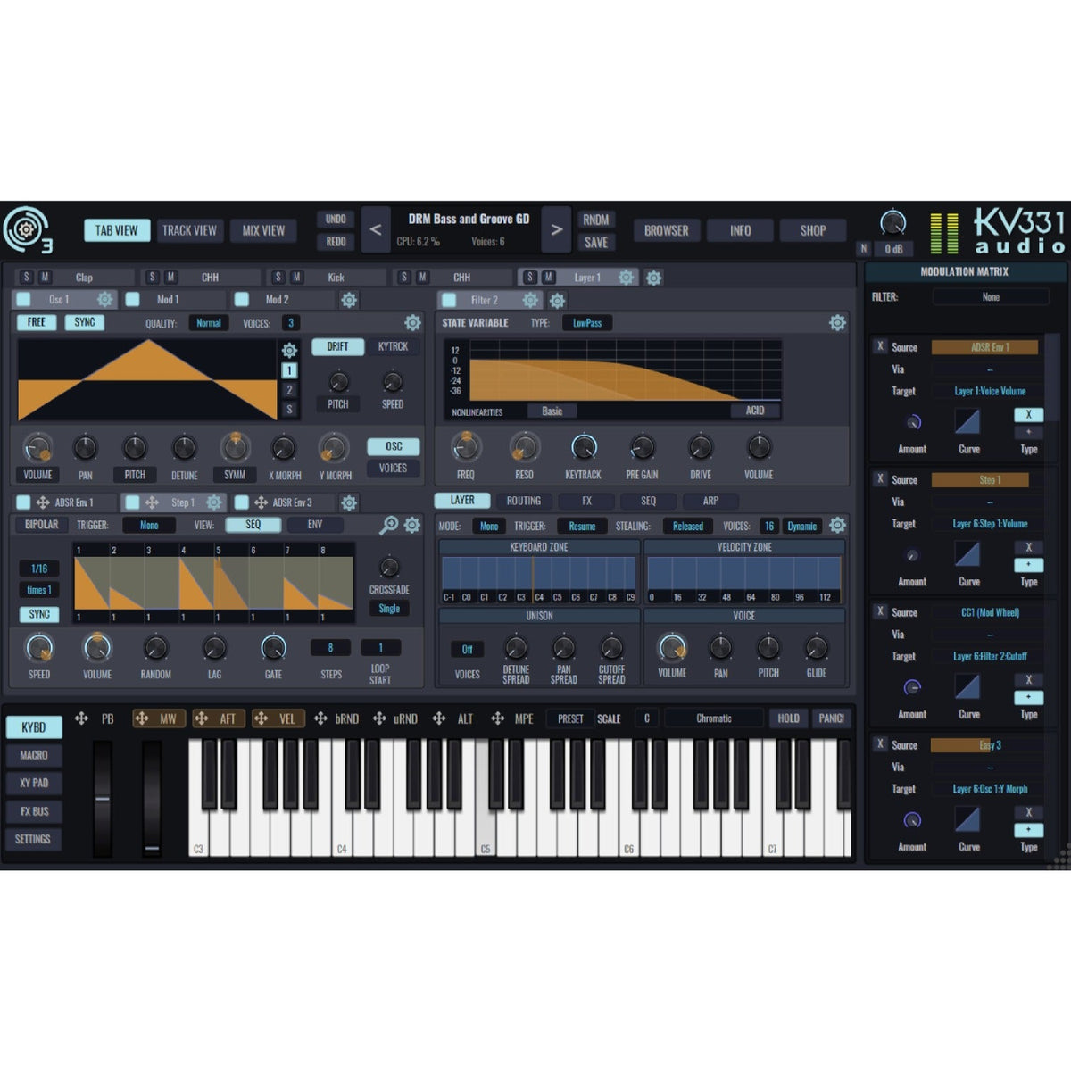 KV331 SynthMaster 3 Software Synthesizer – Professional Audio Software & Plugin