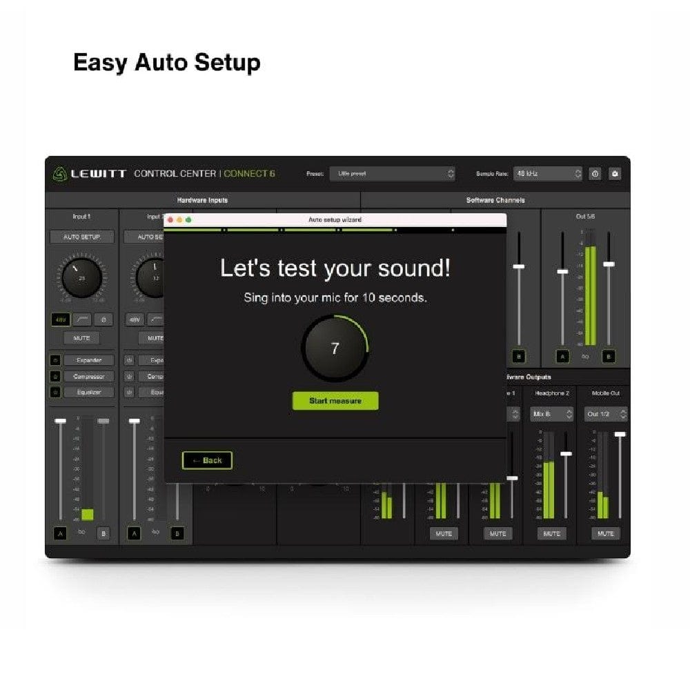 Lewitt Connect 6 6x6 Dual USB-C Audio Interface