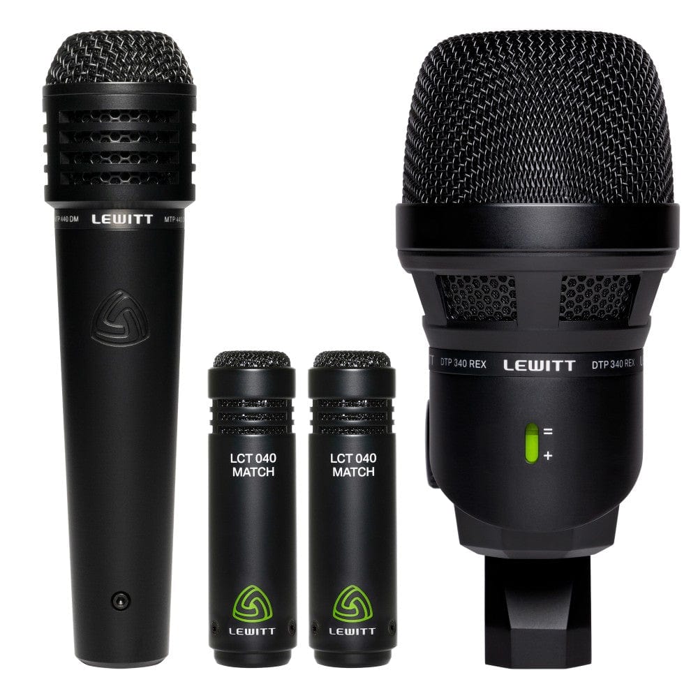 Lewitt Beatkit 4-Piece Drum Microphone Set