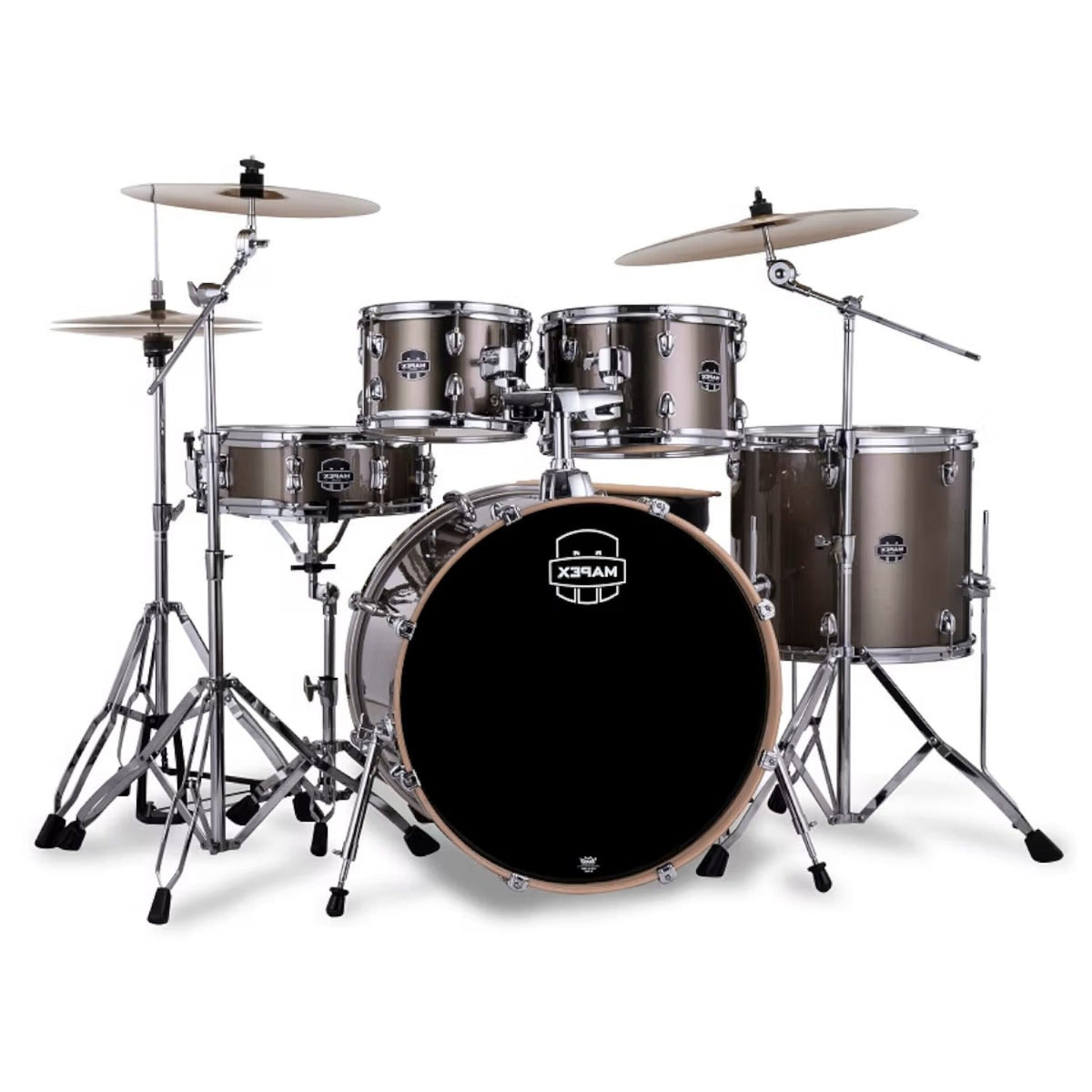 Mapex Venus 5Pcs Hybrid Acoustic Drum Kit with Hardware Cymbals & Throne