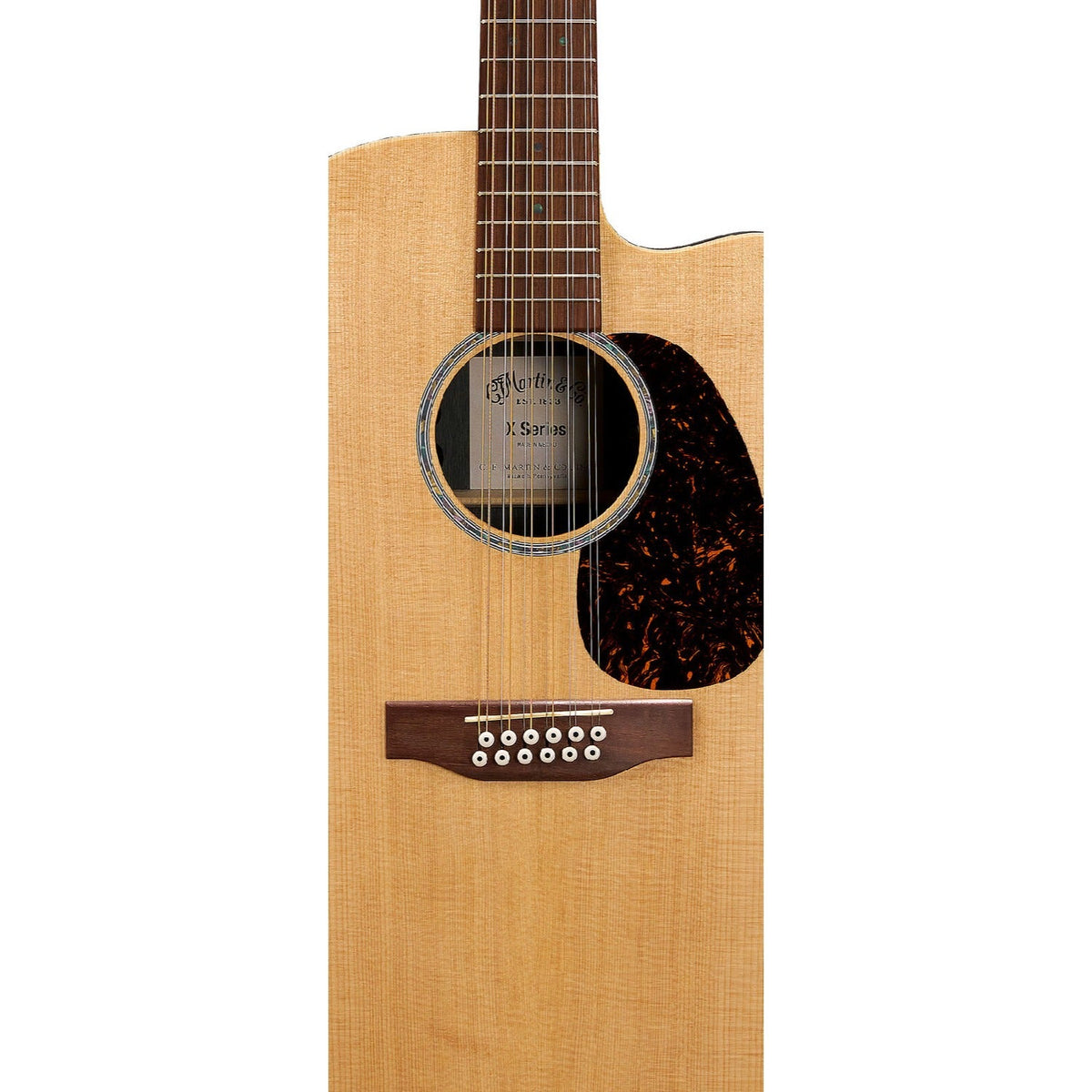 Martin DC-X2E Brazilian 12 String Electro Acoustic Guitar