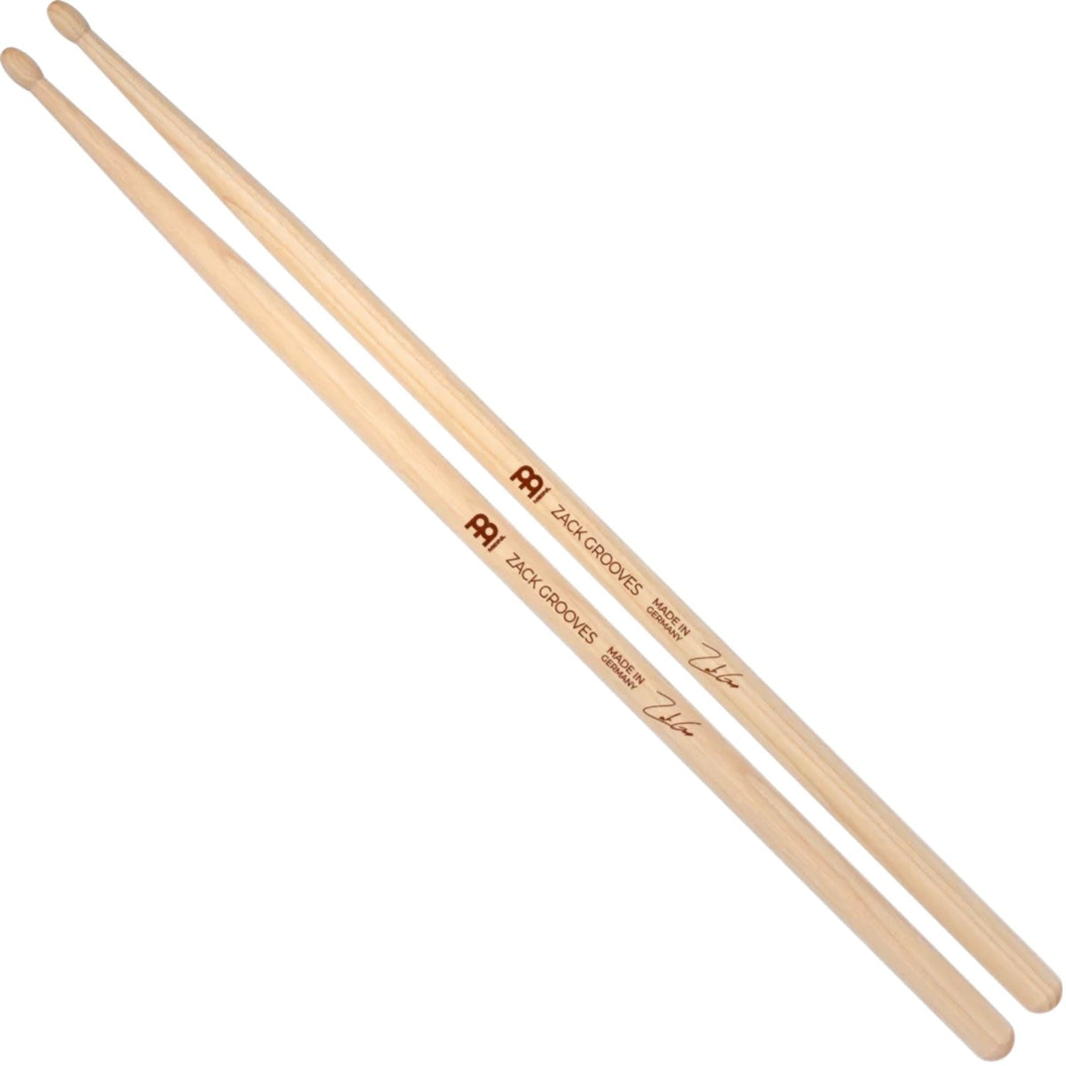 Meinl SB606 Zack Grooves Signature Hickory Wood Tip Drumstick