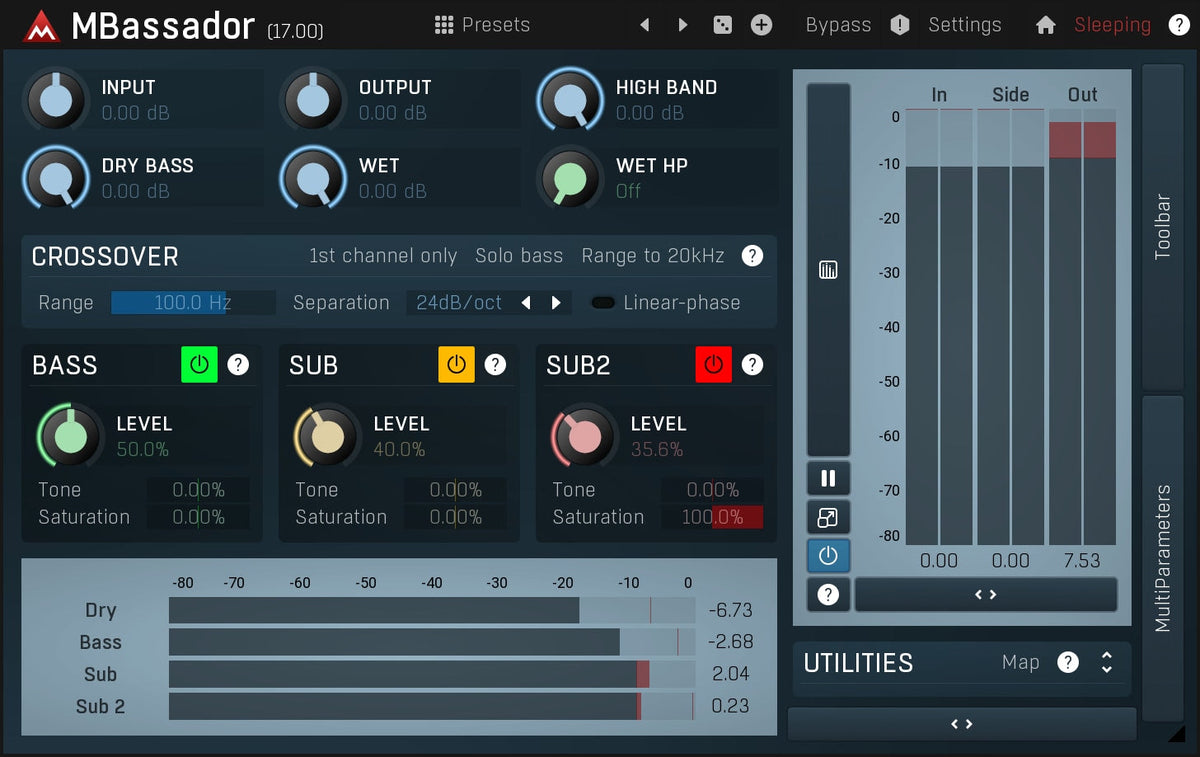 MELDA MBassador Bass Enhancer – Professional Audio Software & Plugin
