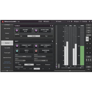 MELDA MHarmonizerMB Harmonizer – Professional Audio Software & Plugin
