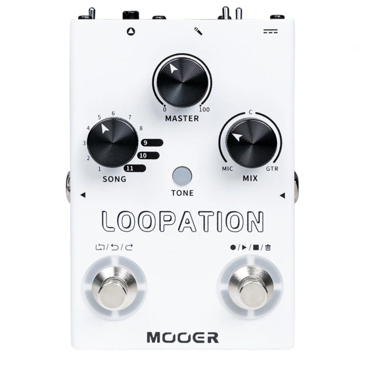 Mooer Loopation Looper Pedal for Voice Instrument Effect Pedal