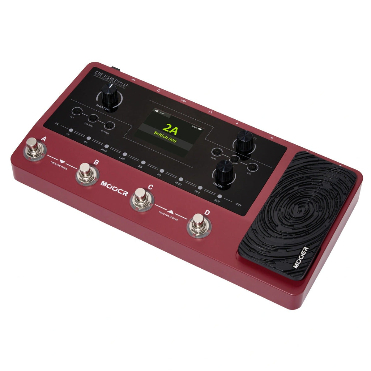 Mooer GE150 PRO Li Amp Modelling & Multi Effects Pedal