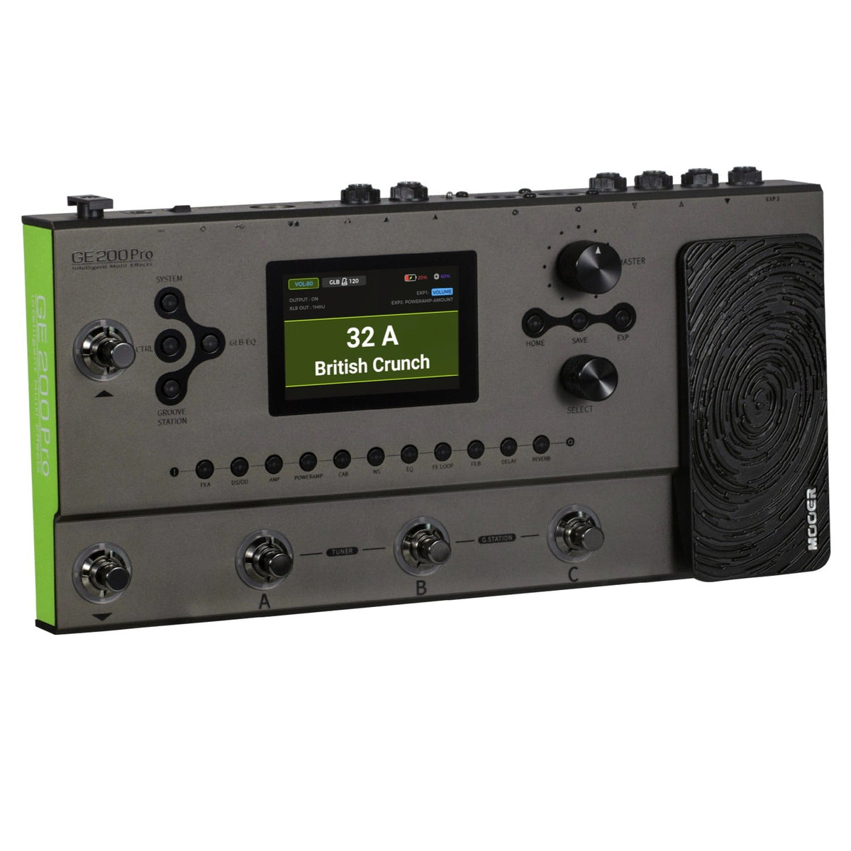 Mooer GE200 Pro Intelligent Multi Effects Pedal