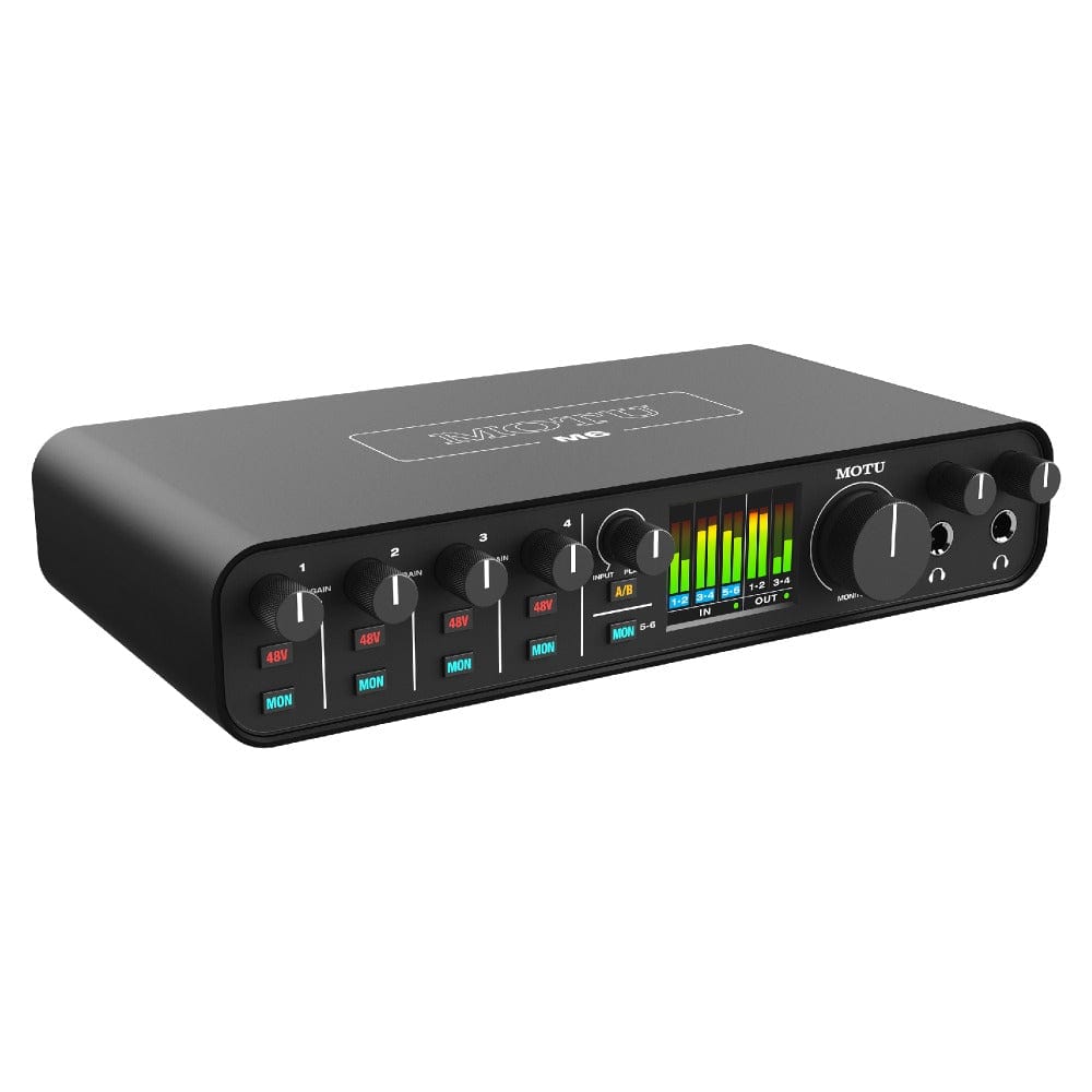 Motu M6 6-in/4-out USB-C Audio Interface