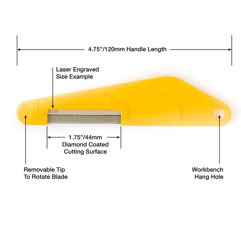 Music Nomad Diamond Coated Nut File