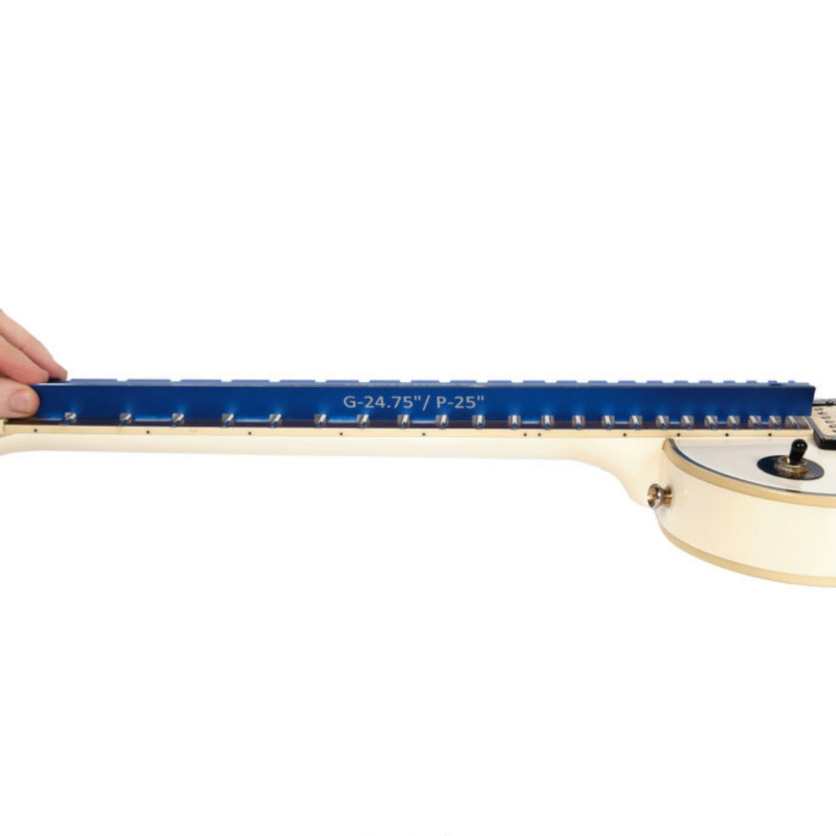 Music Nomad MN821 Tri-Beam 3 'n 1 Dual Notched Straightedge & Precision Straightedge