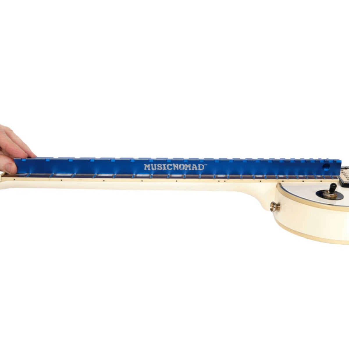 Music Nomad MN821 Tri-Beam 3 'n 1 Dual Notched Straightedge & Precision Straightedge