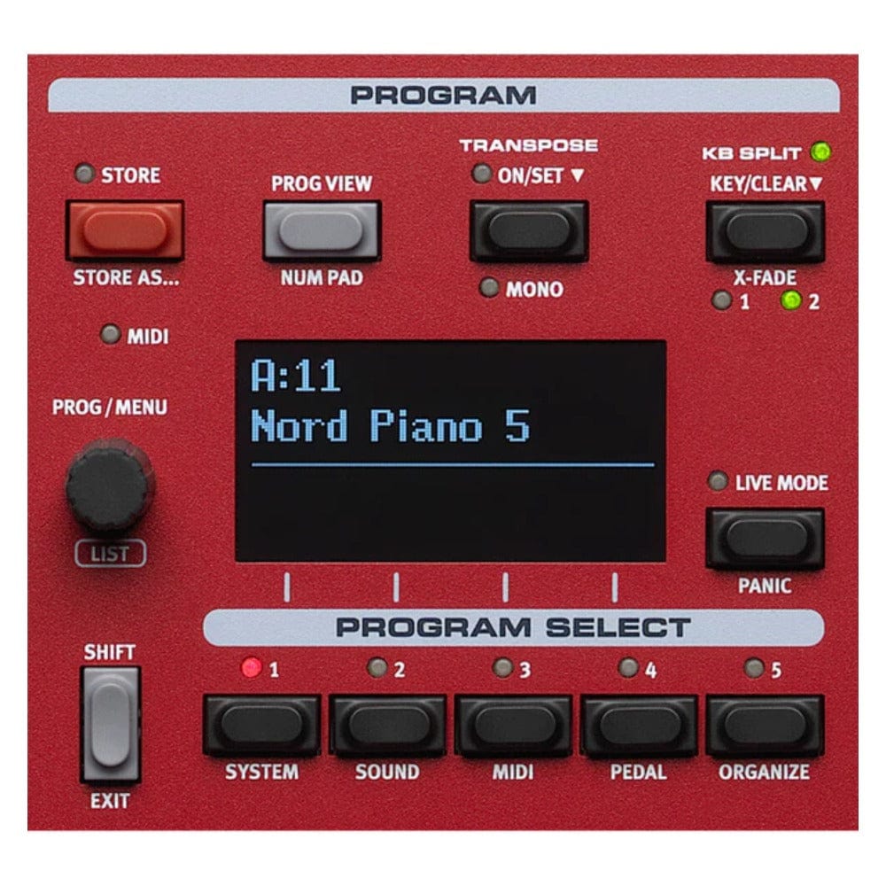 Nord Piano 5 Triple Sensor Keybed with Grand Weighted Action Digital Piano