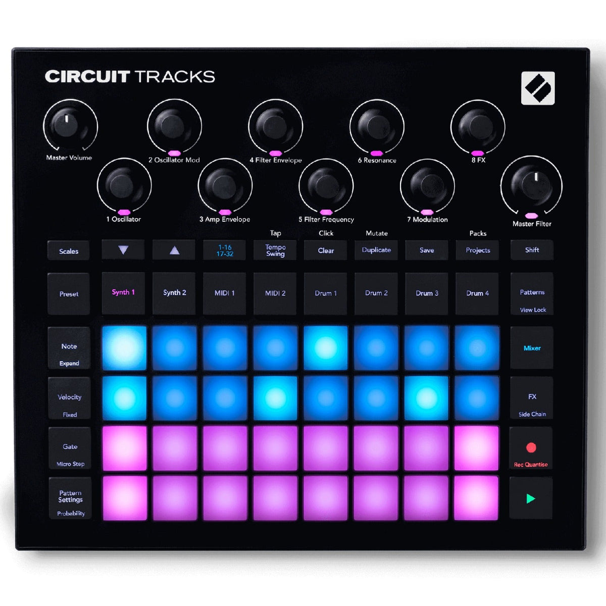 Novation Circuit Tracks Midi Synthesiser