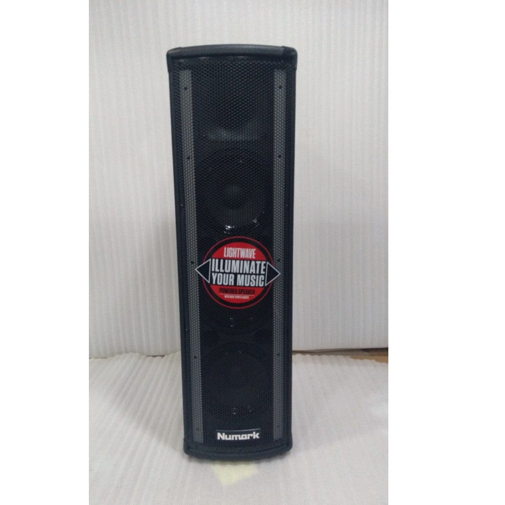 Numark Lightwave DJ Loudspeaker with Built-in Beat Sync’d Light Show - Open Box B Stock