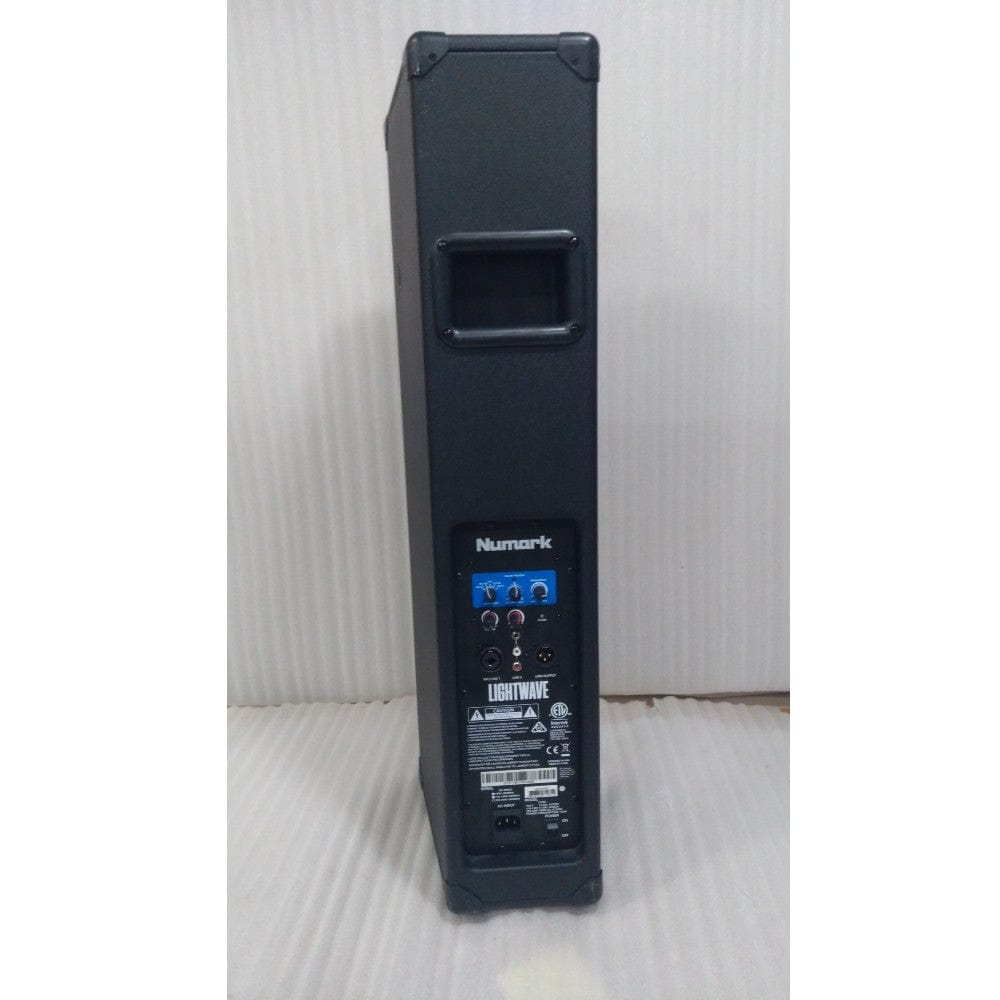Numark Lightwave DJ Loudspeaker with Built-in Beat Sync’d Light Show - Open Box B Stock