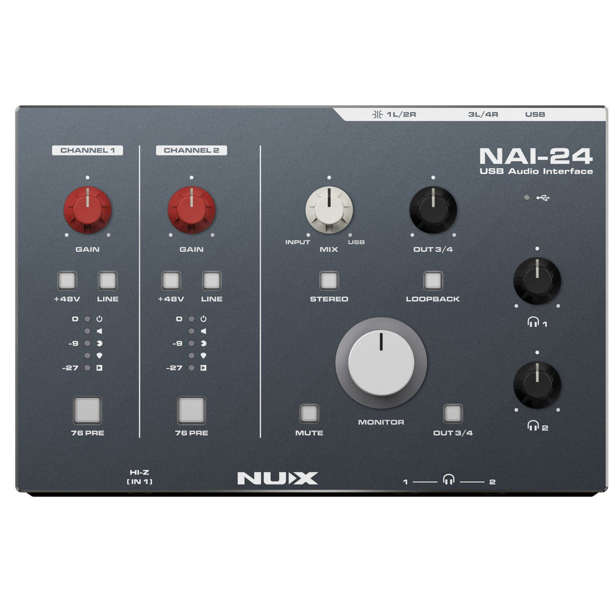 Nux NAI-24 USB Audio Interface