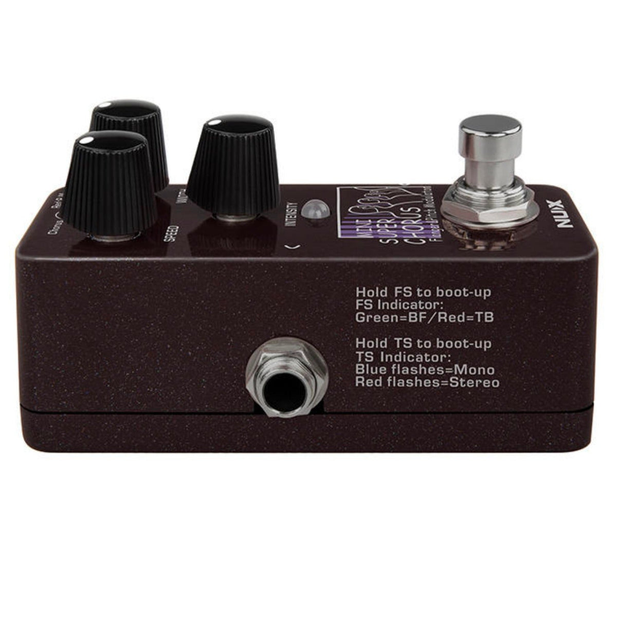 Nux NCH-5 Mini SCF Super Chorus Flanger Effect Pedal