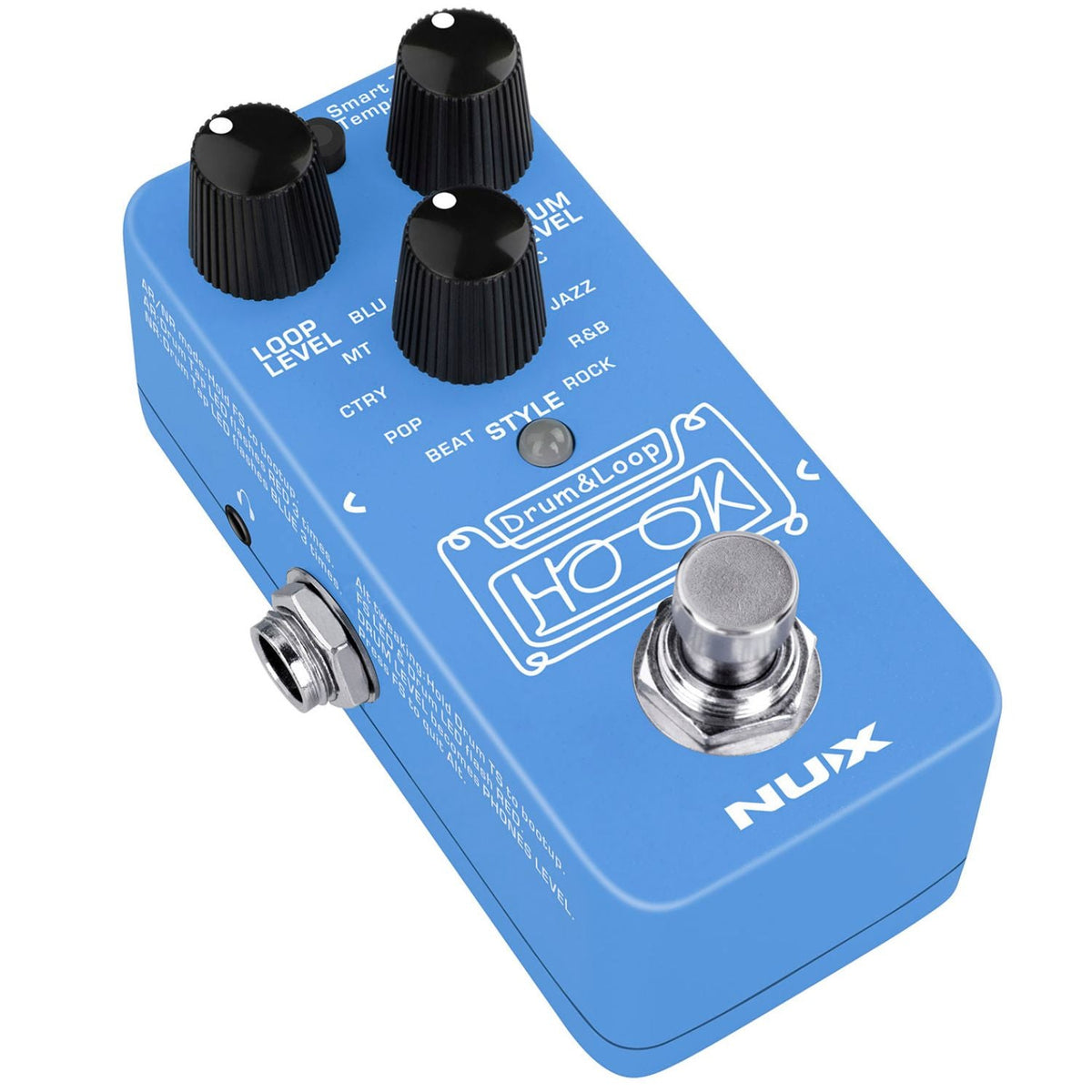 Nux NDL-3 Hook Mini Looper with Phones Out