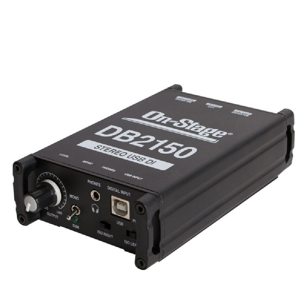 On-Stage DB2150 Passive USB DI Box