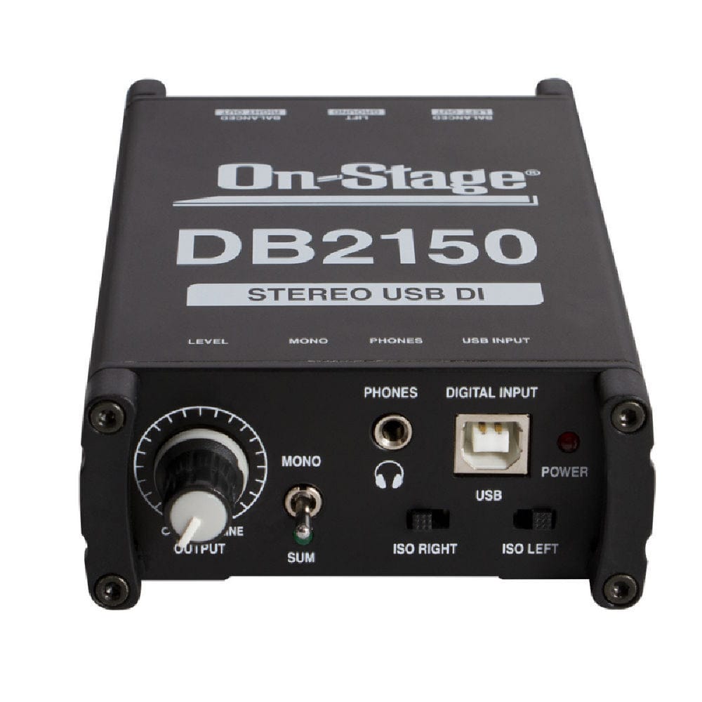 On-Stage DB2150 Passive USB DI Box