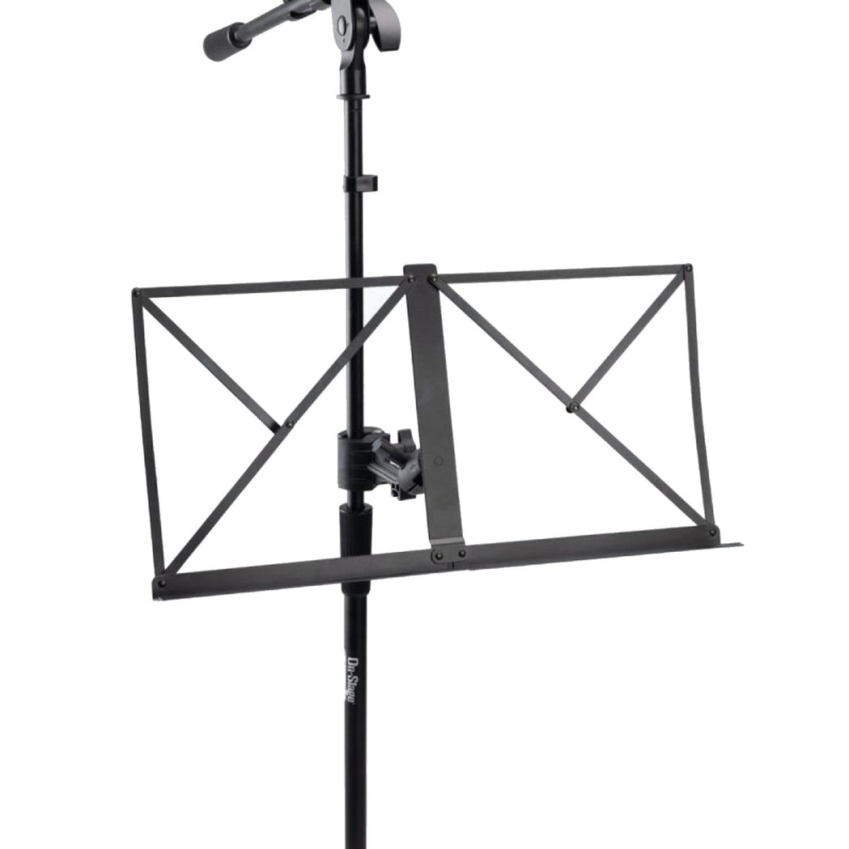 On Stage SMC1500 Clamp-On Sheet Music Bookplate for Mic Stands