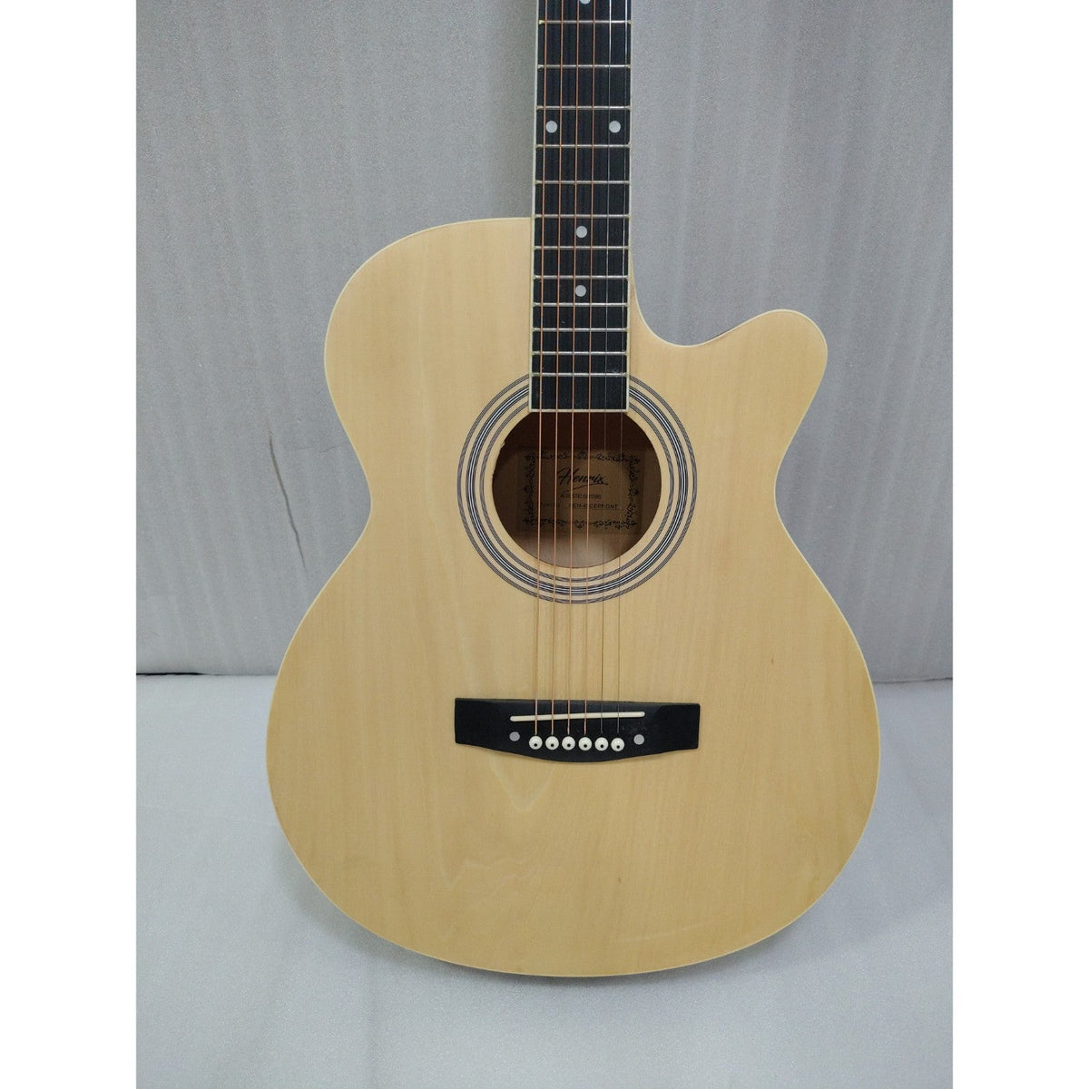 Henrix PRO 40CE 40-Inch 6 String Cutaway Electro-Acoustic Guitar Kit - Open Box