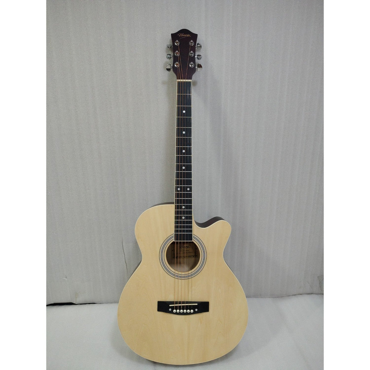 Henrix PRO 40CE 40-Inch 6 String Cutaway Electro-Acoustic Guitar Kit - Open Box