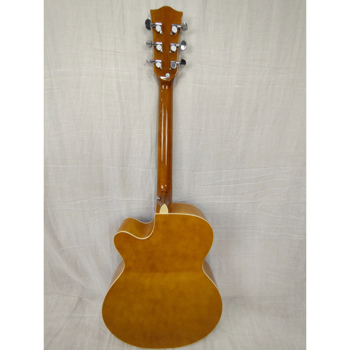 Vault EA20 Guitar Kit with Learn to Play Ebook, Bag, Strings, Straps, Picks, String winder & Polishing Cloth - 40 inch Cutaway Acoustic Guitar - Open Box