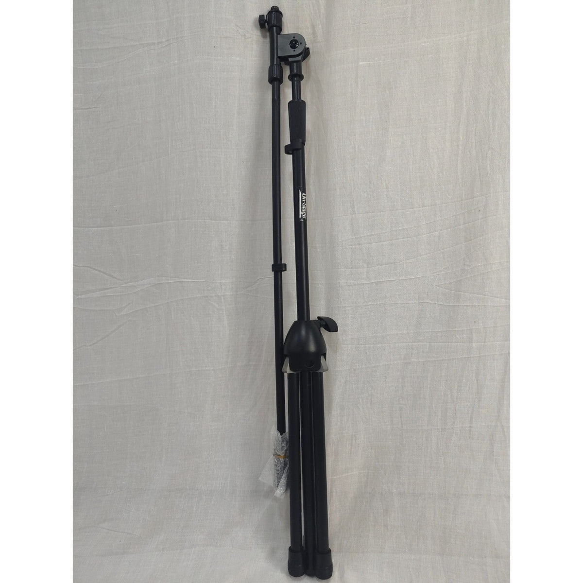 On-Stage MS9701B+ Heavy-Duty Euro Boom Mic Stand - Black - Open Box